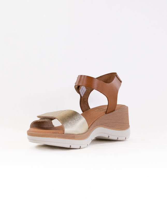 Eric Michael Caroline (Women's) - Tan/Gold