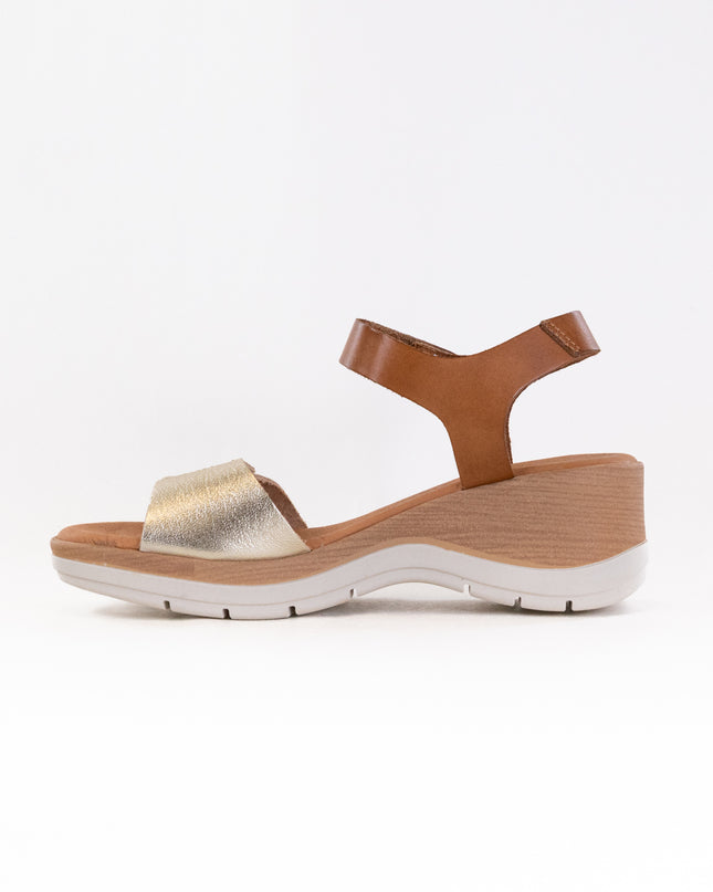 Eric Michael Caroline (Women's) - Tan/Gold