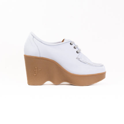 Famolare Square Up (Women's) - Snow Leather