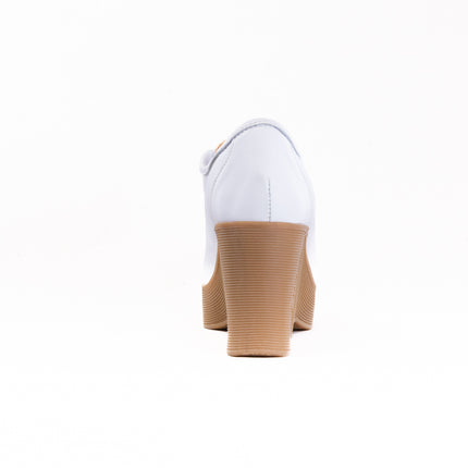 Famolare Square Up (Women's) - Snow Leather