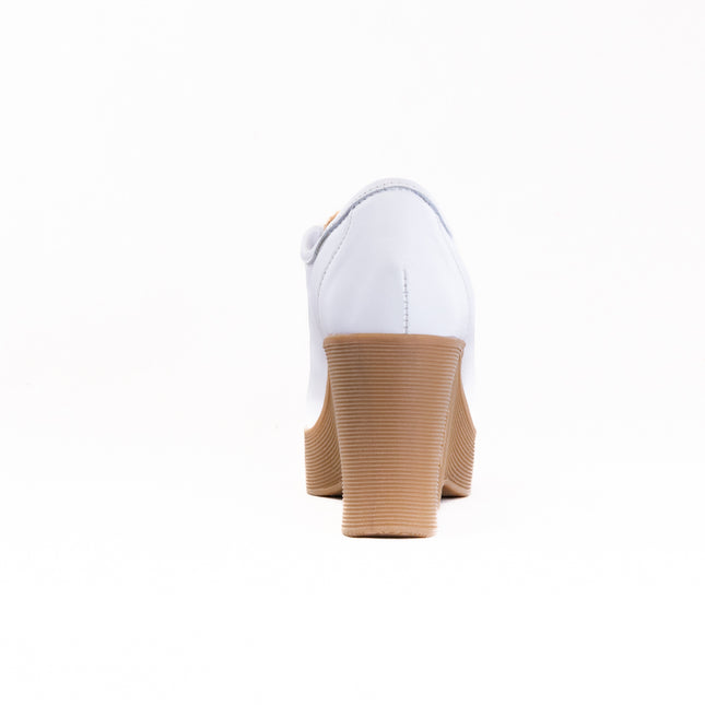 Famolare Square Up (Women's) - Snow Leather