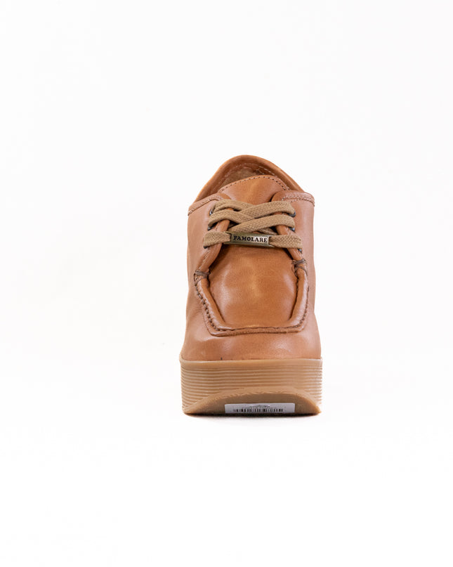 Famolare Square Up (Women's) - Honey Leather