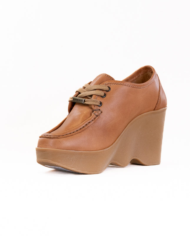 Famolare Square Up (Women's) - Honey Leather