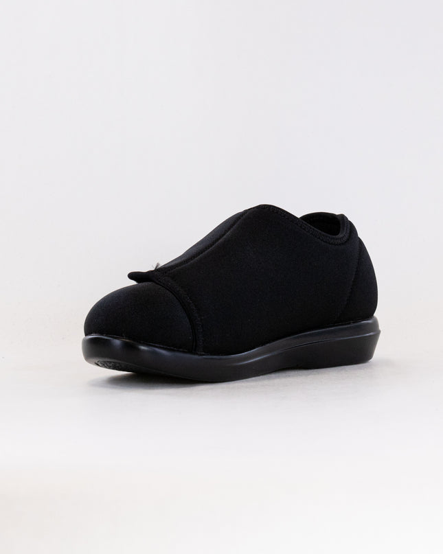 Propet Cush N Foot Recovery Slipper (Women's) - Black Stretch