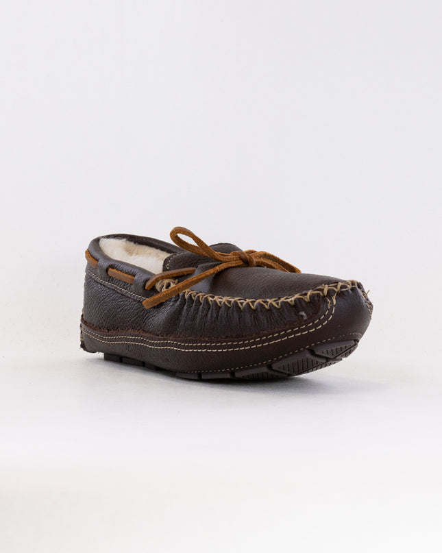 Minnetonka 3752 Moc (Men's) - Chocolate Brown Leather