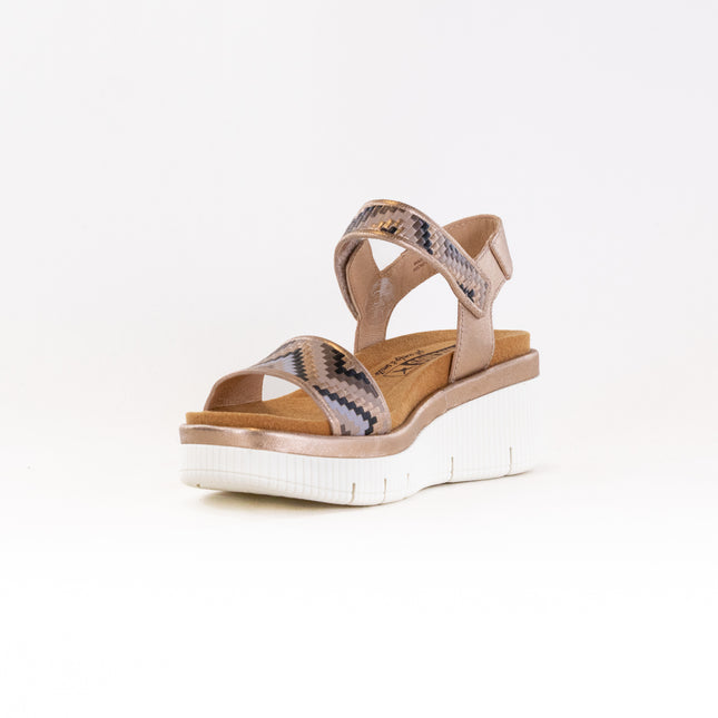 Pikolinos Gomera Pattern Wedge Sandal (Women's) - Champagne