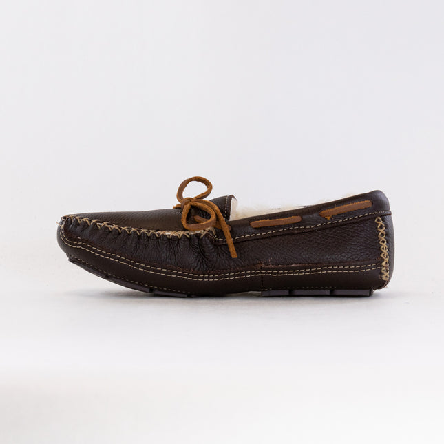 Minnetonka 3752 Moc (Men's) - Chocolate Brown Leather