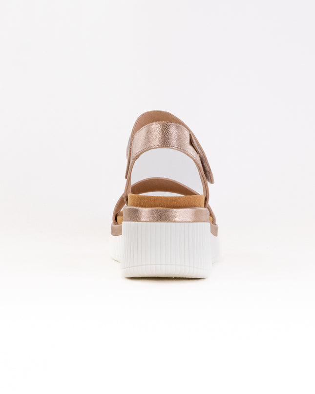 Pikolinos Gomera Pattern Wedge Sandal (Women's) - Champagne