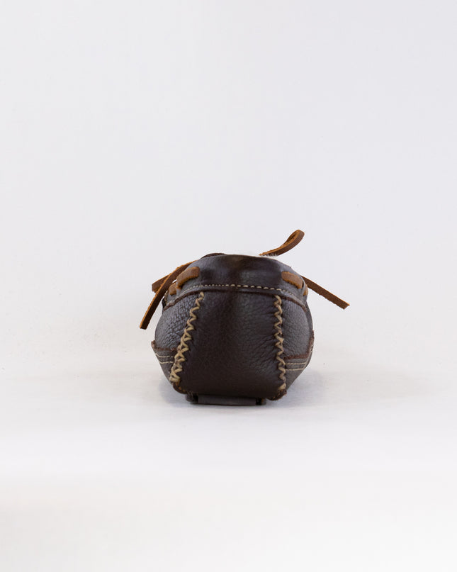 Minnetonka 3752 Moc (Men's) - Chocolate Brown Leather