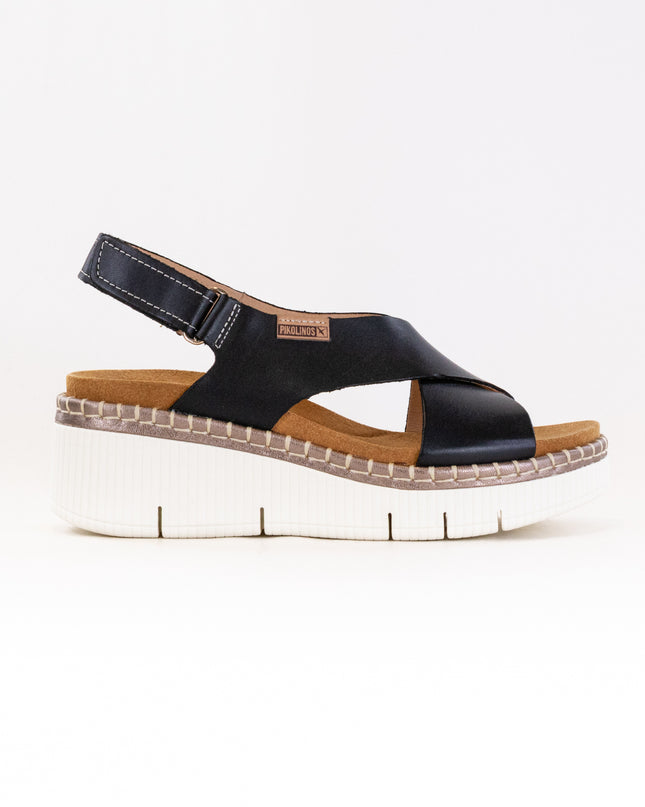 Pikolinos Gomera Wedge Sandal (Women's) - Black