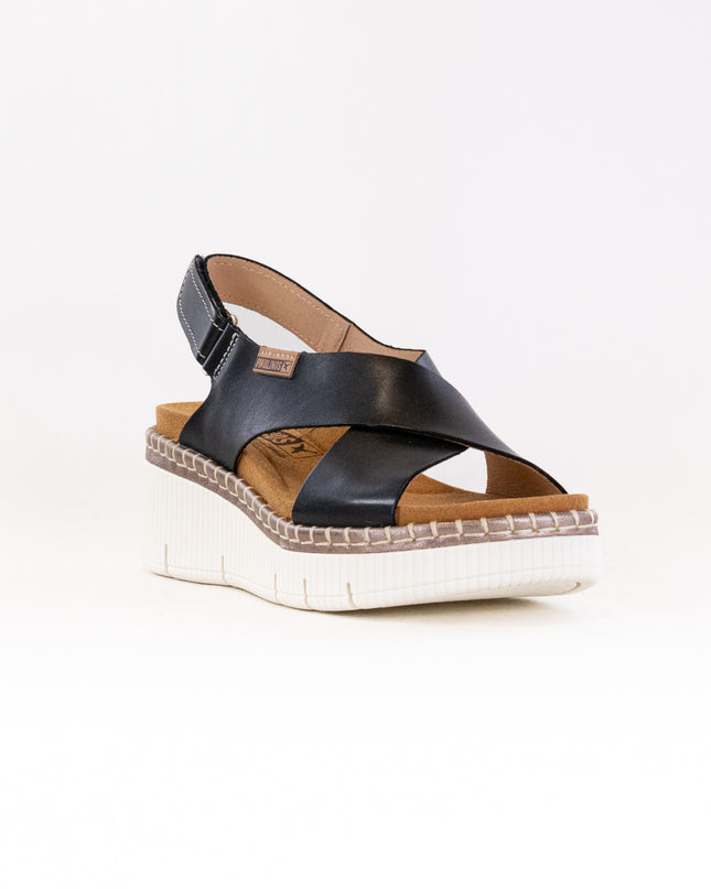 Pikolinos Gomera Wedge Sandal (Women's) - Black