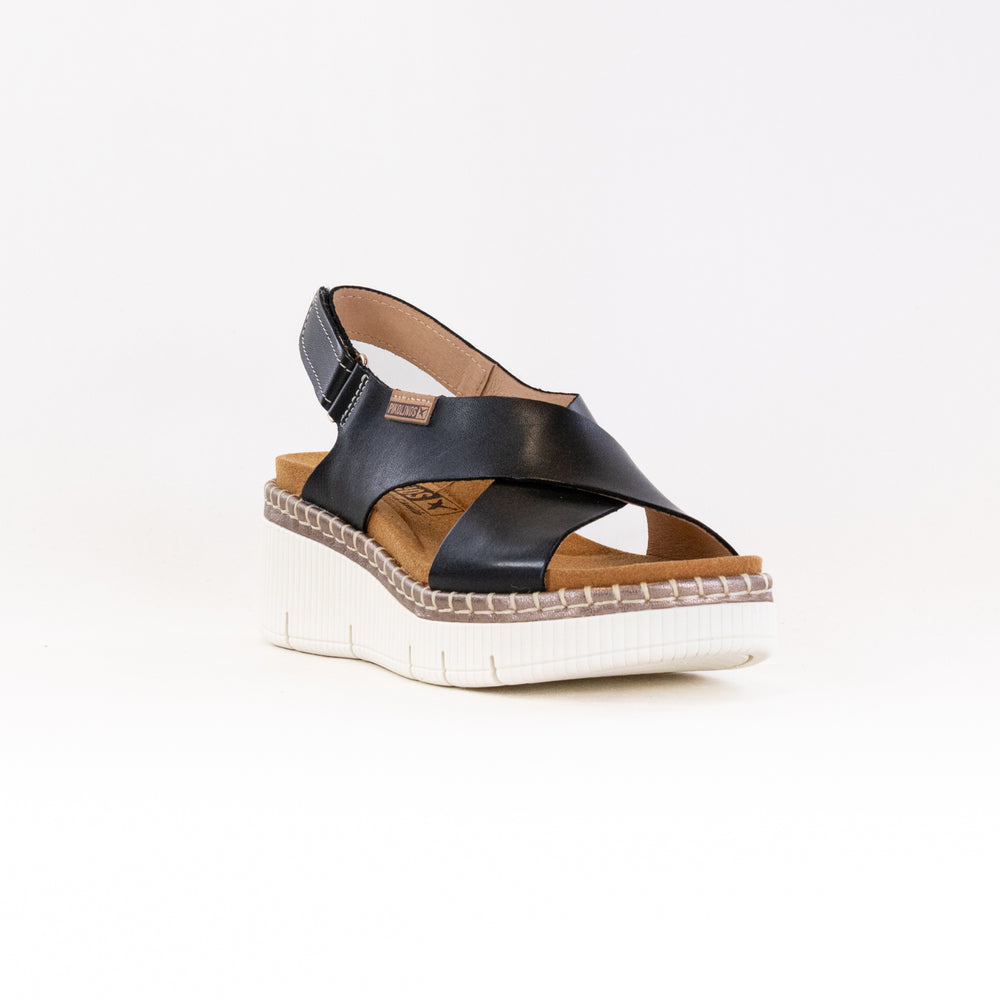 Pikolinos Gomera Wedge Sandal (Women's) - Black