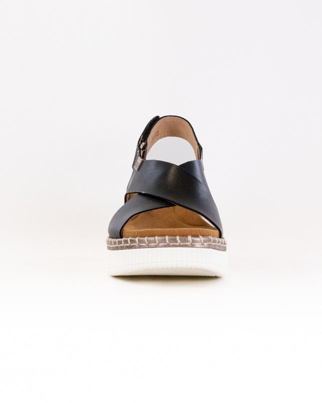 Pikolinos Gomera Wedge Sandal (Women's) - Black