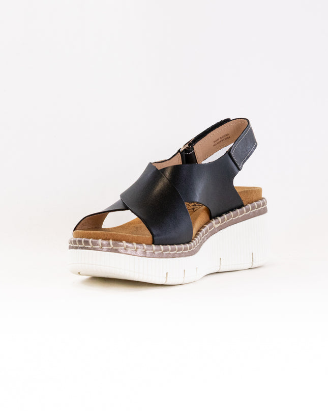 Pikolinos Gomera Wedge Sandal (Women's) - Black
