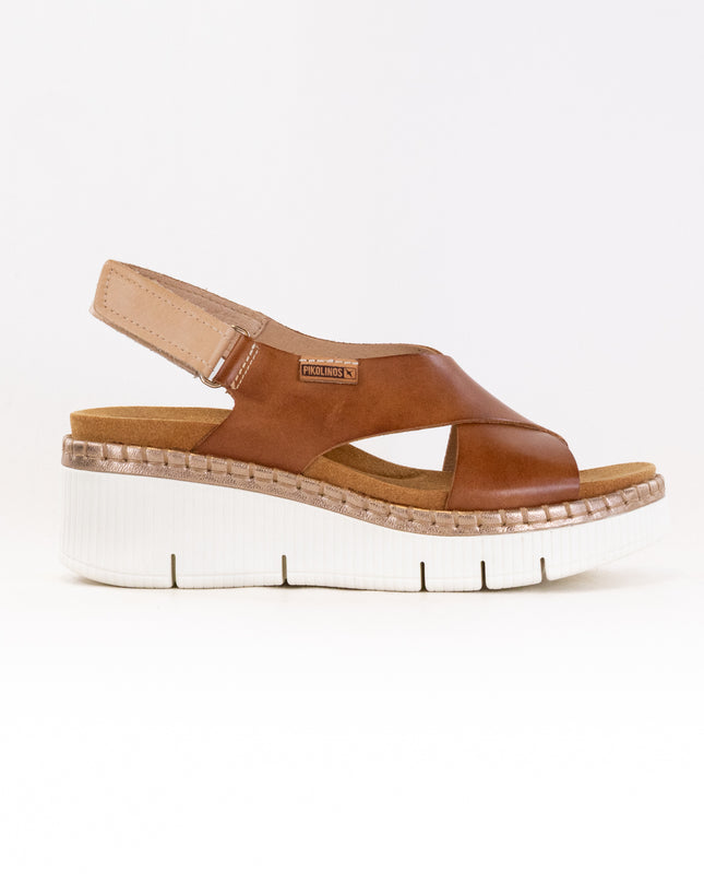 Pikolinos Gomera Wedge Sandal (Women's) - Brandy