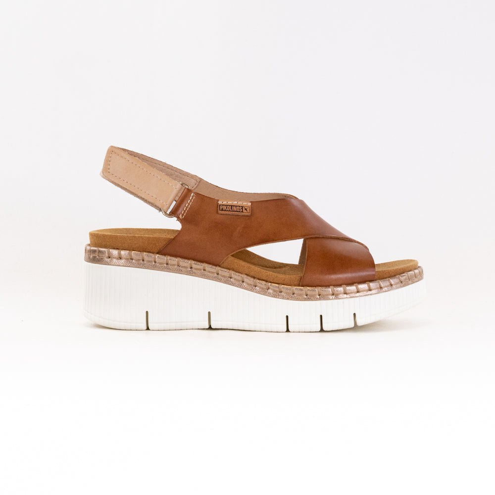 Pikolinos Gomera Wedge Sandal (Women's) - Brandy