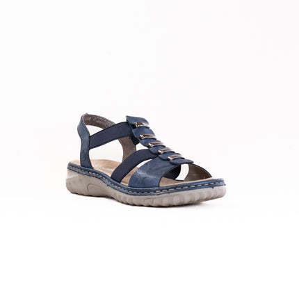 Rieker Regina 52 (Women's) - White/Lake