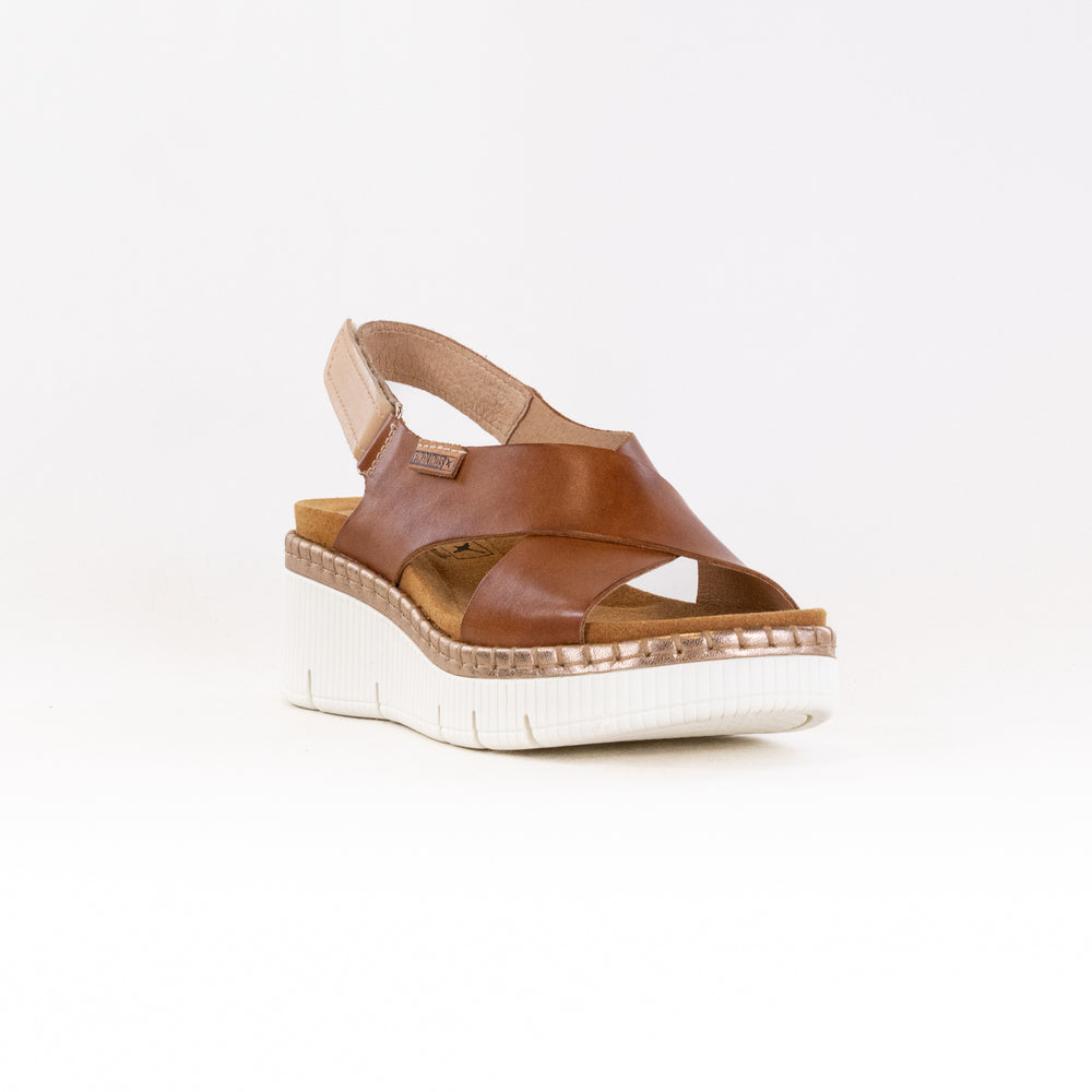 Pikolinos Gomera Wedge Sandal (Women's) - Brandy