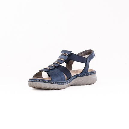 Rieker Regina 52 (Women's) - White/Lake
