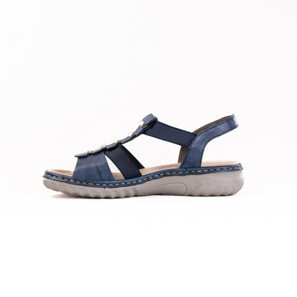 Rieker Regina 52 (Women's) - White/Lake
