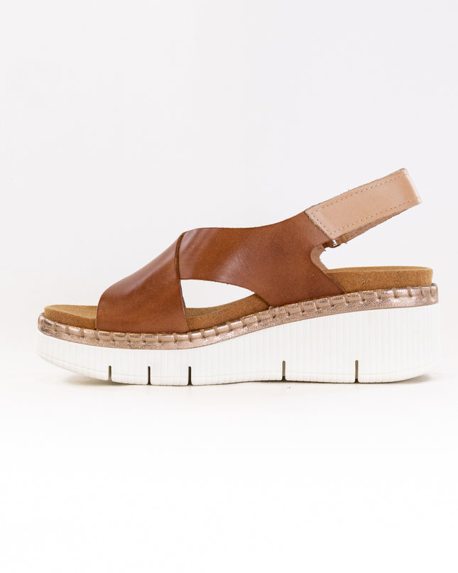 Pikolinos Gomera Wedge Sandal (Women's) - Brandy