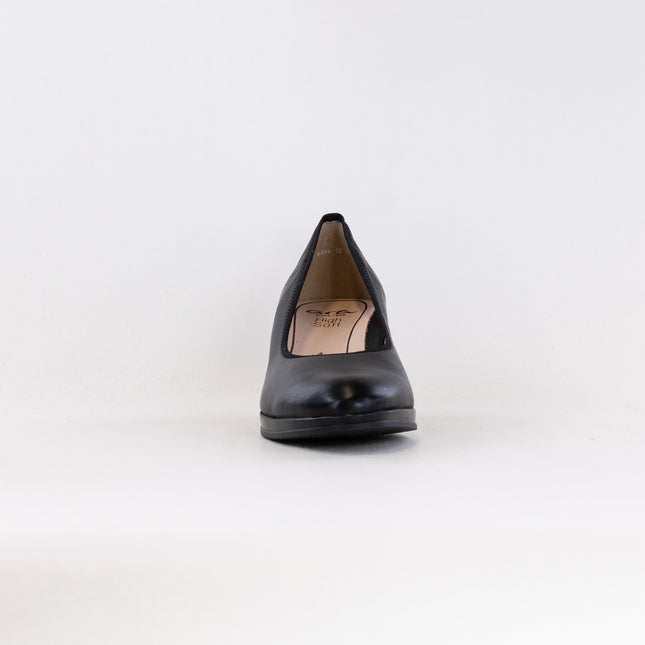 Ara Ophelia Pump (Women's) - Black Leather