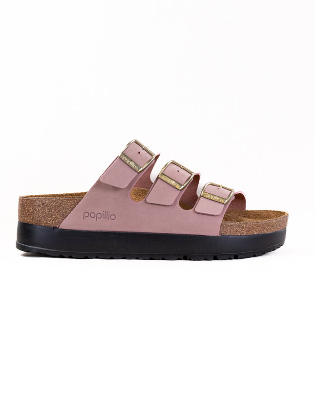 Birkenstock-Papillio Florida III Flex Platform (Women's) - Pink Clay