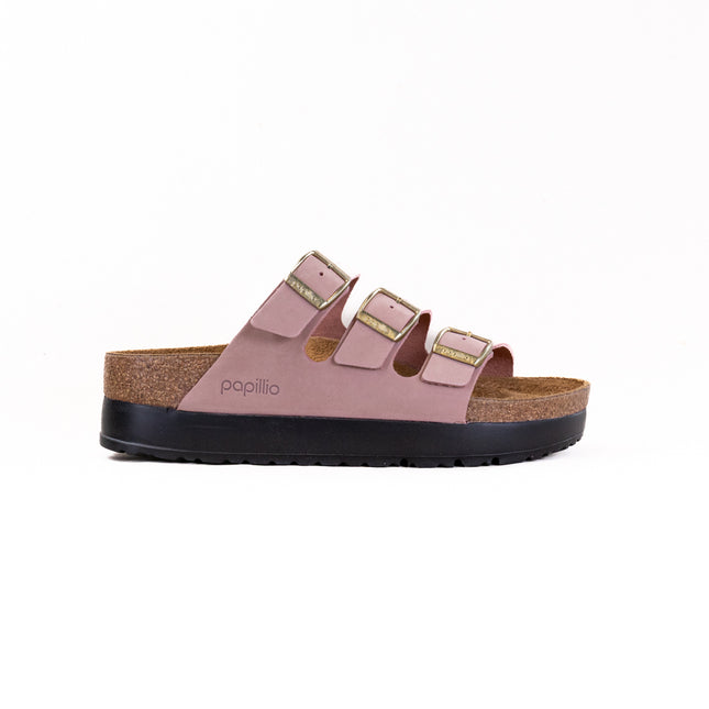 Birkenstock-Papillio Florida III Flex Platform (Women's) - Pink Clay