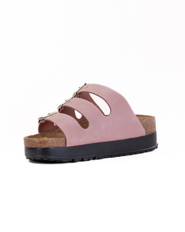 Birkenstock-Papillio Florida III Flex Platform (Women's) - Pink Clay