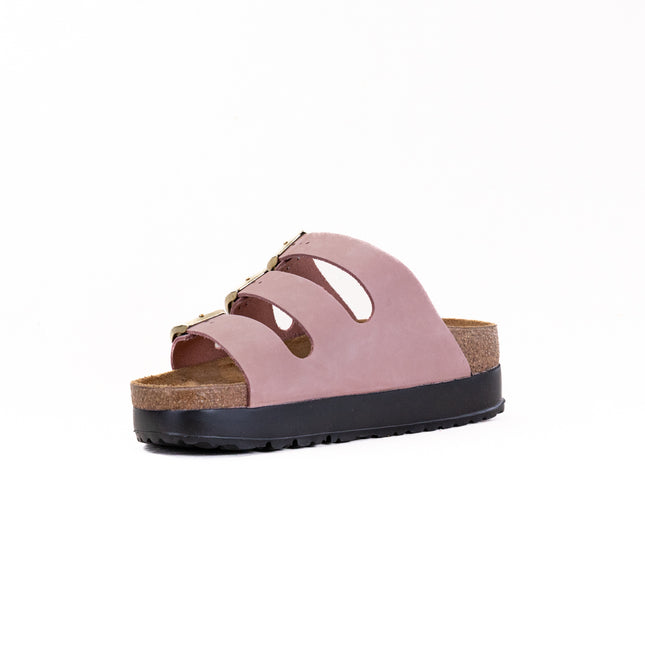 Birkenstock-Papillio Florida III Flex Platform (Women's) - Pink Clay