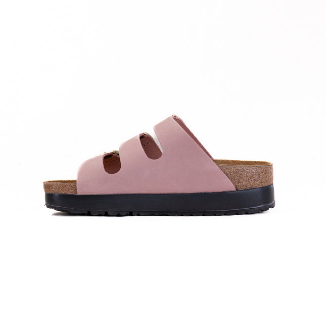 Birkenstock-Papillio Florida III Flex Platform (Women's) - Pink Clay