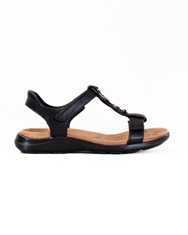 Clarks Kilty Gem (Women's) - Black Leather