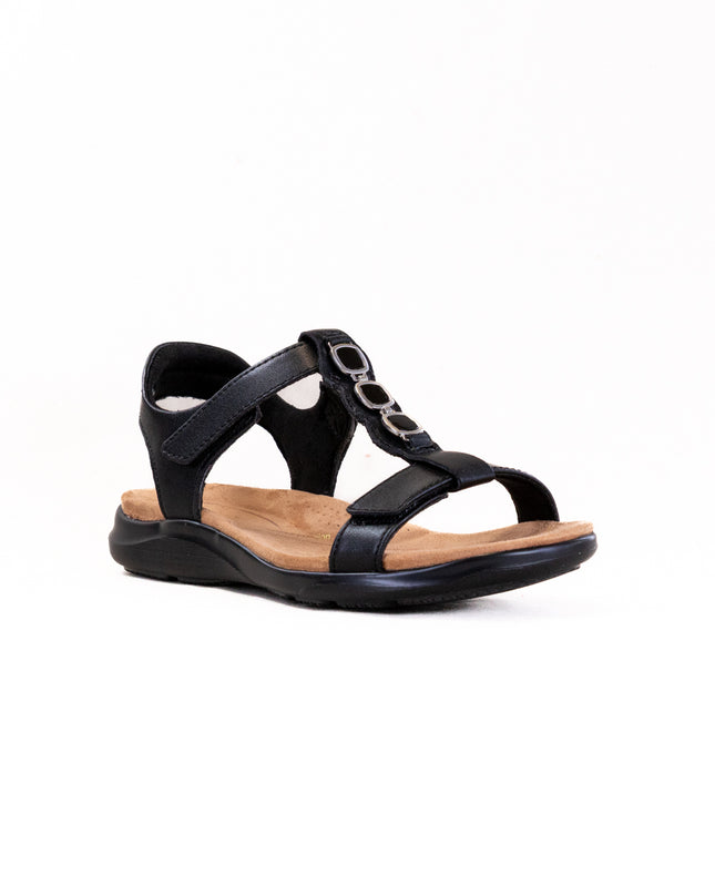 Clarks Kilty Gem (Women's) - Black Leather