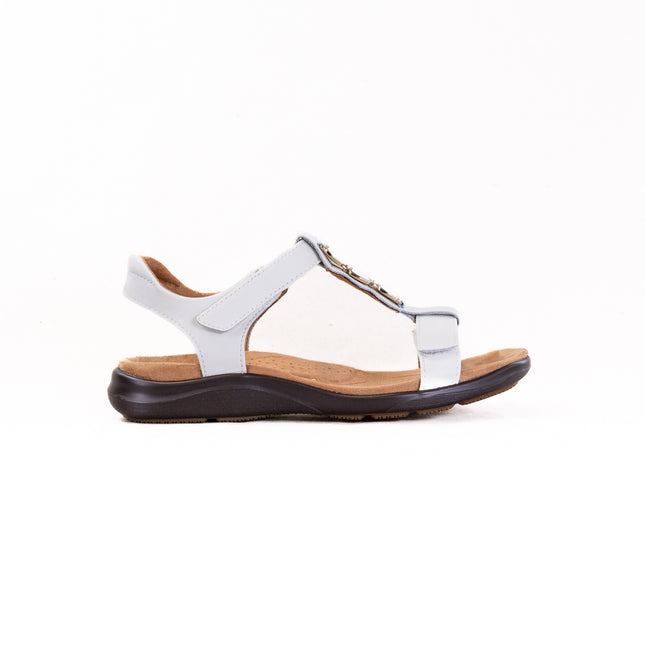 Clarks Kilty Gem (Women's) - White Leather