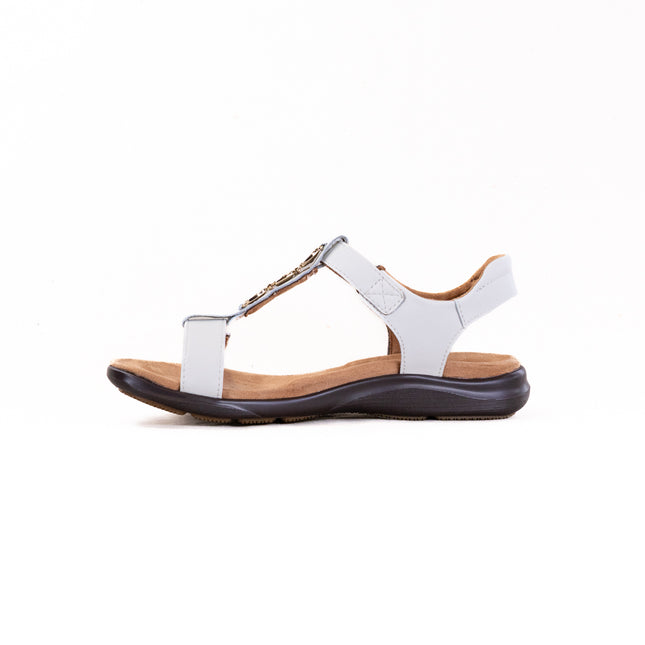 Clarks Kilty Gem (Women's) - White Leather