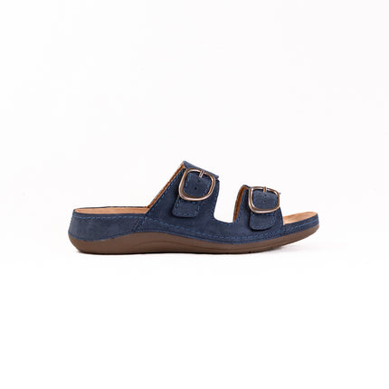 Clarks Cecily Step (Women's) - Navy Nubuck