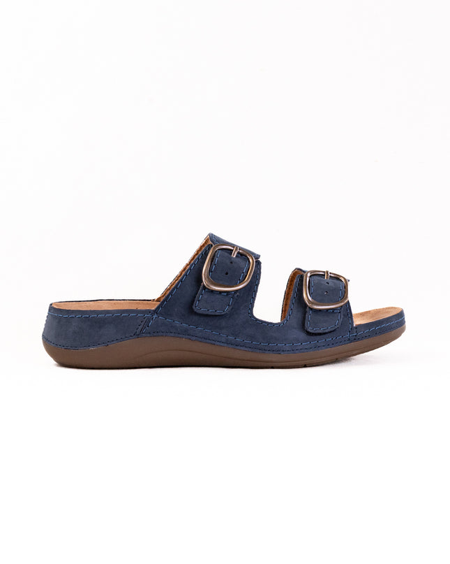 Clarks Cecily Step (Women's) - Navy Nubuck