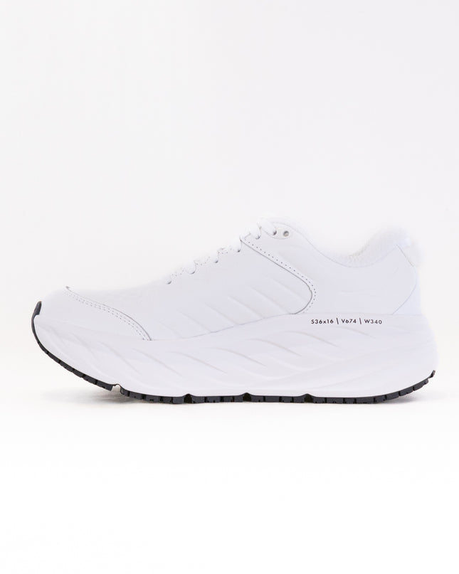 Hoka Bondi SR (Women's) - Frost/Frost