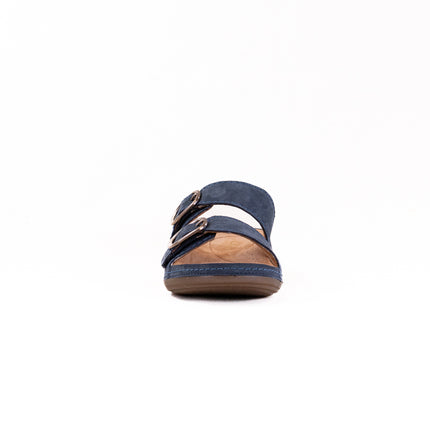 Clarks Cecily Step (Women's) - Navy Nubuck