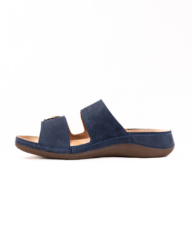 Clarks Cecily Step (Women's) - Navy Nubuck