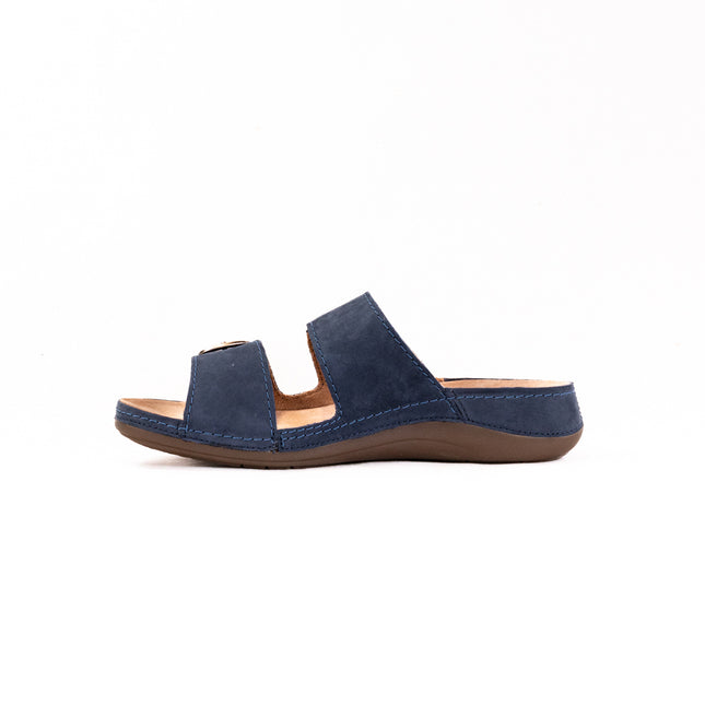 Clarks Cecily Step (Women's) - Navy Nubuck