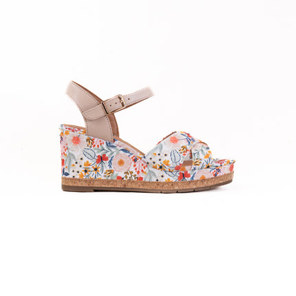 Clarks Chicly Floral (Women's) - White