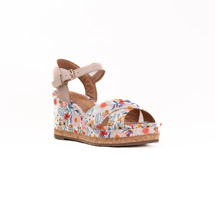 Clarks Chicly Floral (Women's) - White