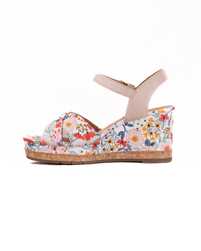 Clarks Chicly Floral (Women's) - White