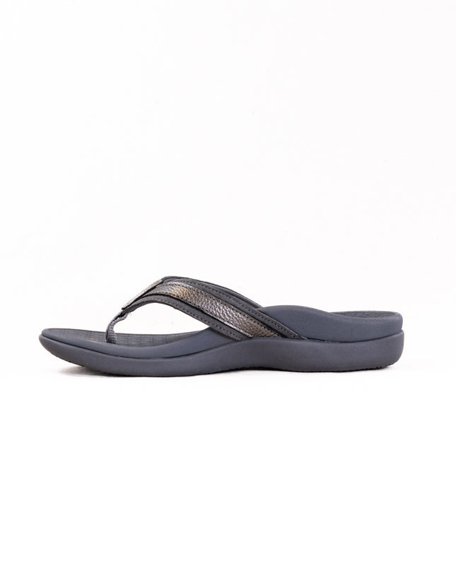 Vionic Tide 2.0 Toe Post Sandal (Women's) - Pewter