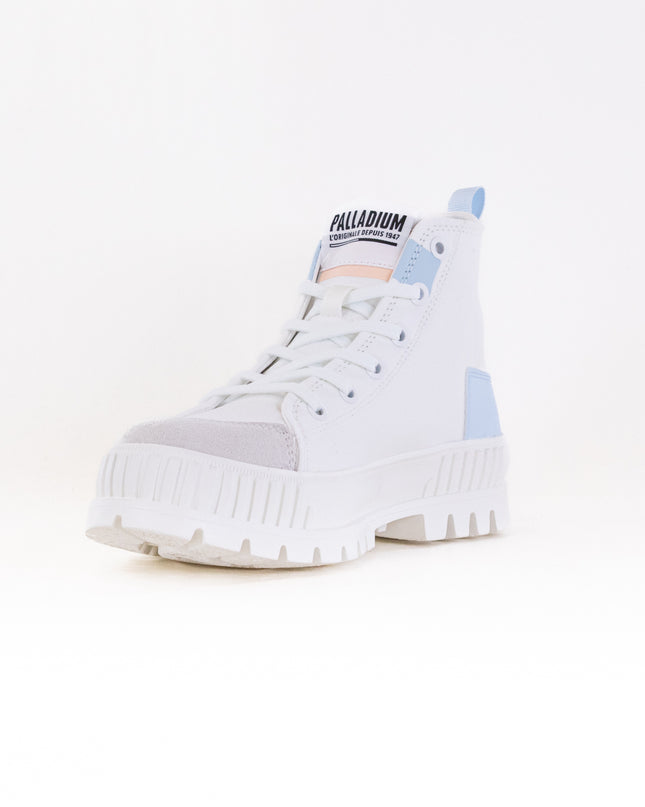 Palladium Pallashock Backzip 2 (Women's) - Star White