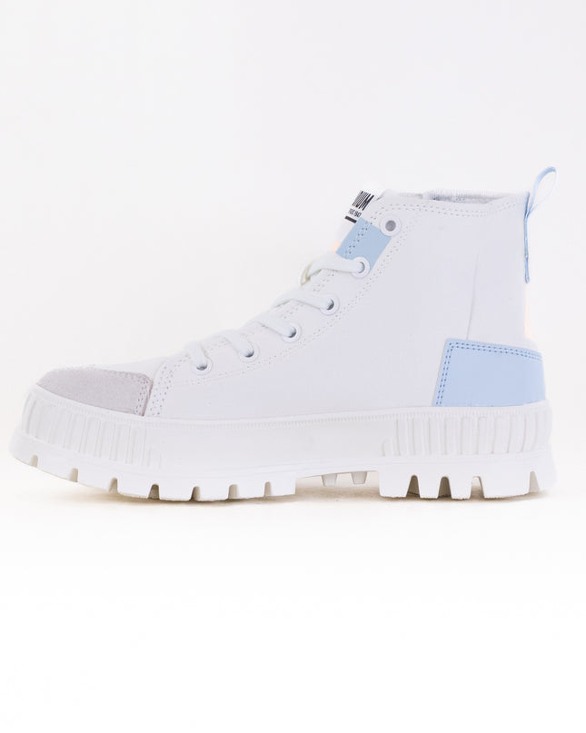 Palladium Pallashock Backzip 2 (Women's) - Star White