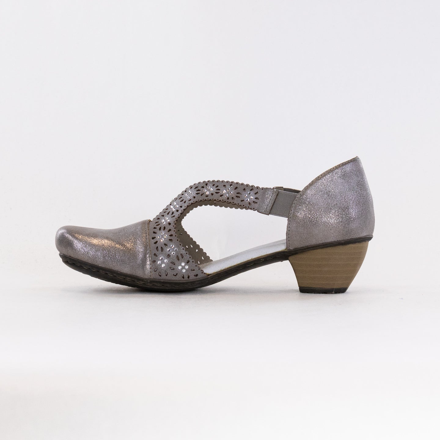 Rieker Mariah 41750 (Women's) - Grey Metallic