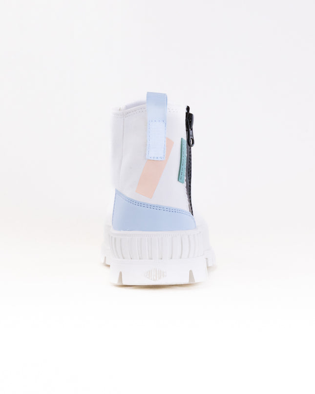 Palladium Pallashock Backzip 2 (Women's) - Star White