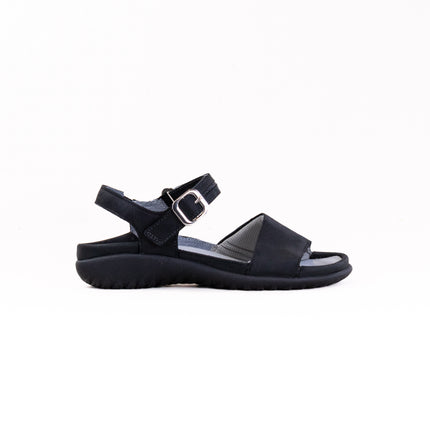 Naot Nagoya (Women's) - Ebony Nubuck/Black Leather